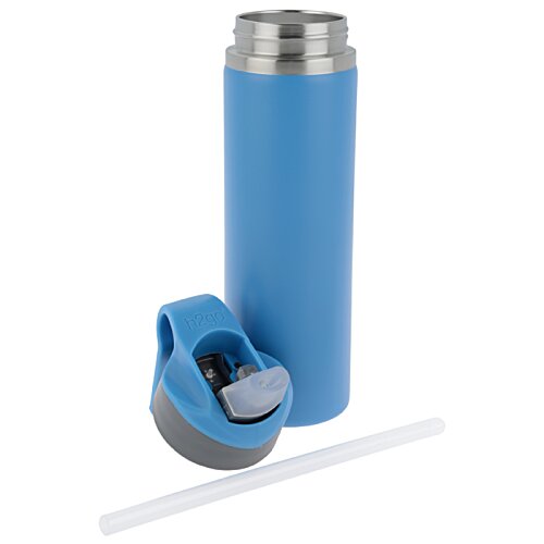 Additional Image 2 - a blue thermos with a tape measure