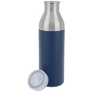 Additional Image 1 - a blue and silver bottle