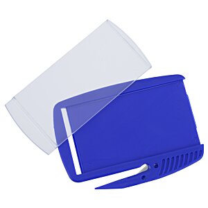 Additional Image 3 - a blue and white pencil sharpener