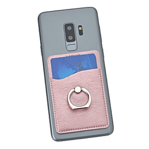 Additional Image 2 - a cell phone with a ring holder