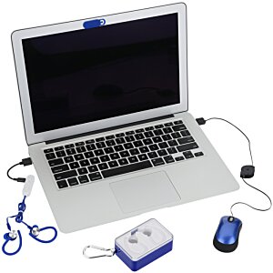 Additional Image 1 - a laptop with a mouse and a cord