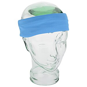 Additional Image 4 - a glass head with a blue band
