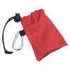 View Image 3 of 4 of Microfiber Pouch with Colorful Ear Buds