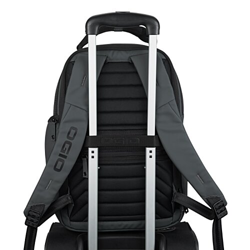 Additional Image 4 - a back of a black backpack