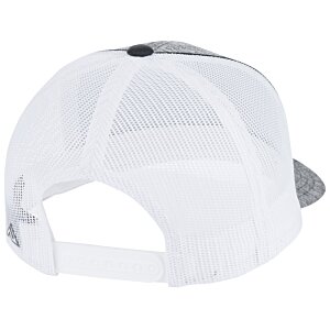 Additional Image 1 - a white hat with a black patch