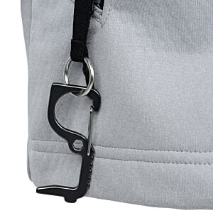 Additional Image 2 - a black strap on a white bag