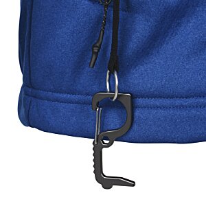 Additional Image 2 - a zipper on a blue jacket