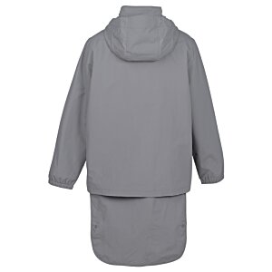 Additional Image 2 - a grey jacket with a hood