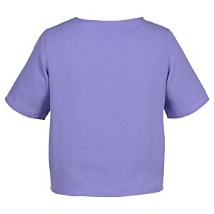 Additional Image 1 - a purple shirt on a white background