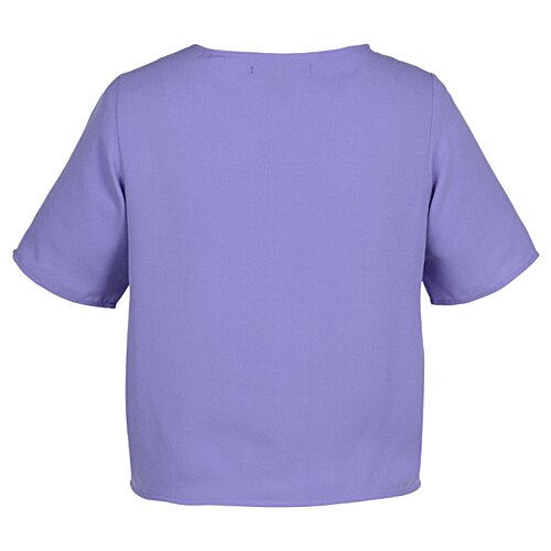 Additional Image 1 - a purple shirt on a white background
