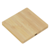 View Image 5 of 9 of Bamboo Wireless Charging Pad with Hub