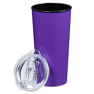 Additional Image 2 - a purple cup with a lid