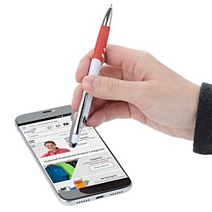Additional Image 3 - a hand holding a pen on a cellphone