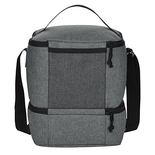 Additional Image 3 - a grey bag with black straps