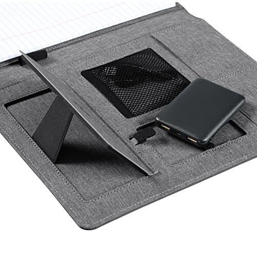 Additional Image 4 - a black rectangular object in a gray bag