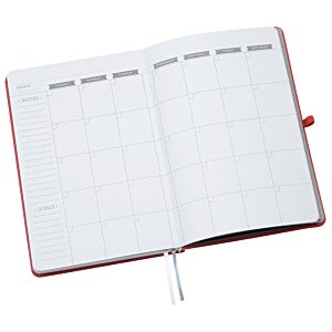 Additional Image 5 - a white notebook with red trim