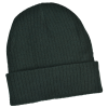 a black beanie on a white background