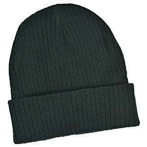 Additional Image 1 - a black beanie on a white background