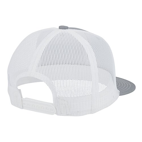 Additional Image 1 - a white hat with a grey patch