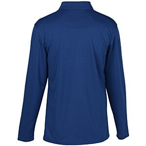Additional Image 1 - a blue long sleeved shirt