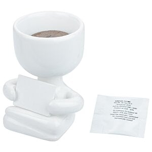 Additional Image 1 - a white cup with brown liquid
