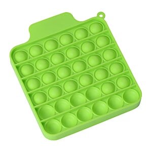 Additional Image 1 - a green square object with holes in it