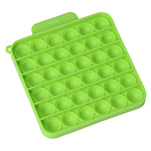 Additional Image 2 - a green square object with holes in it