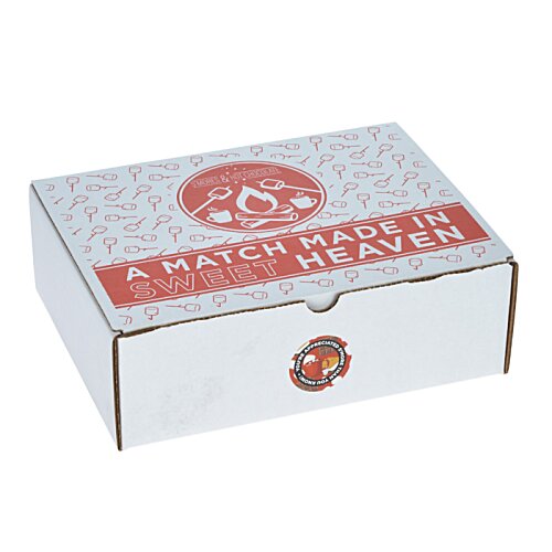 Additional Image 1 - a white box with red logo