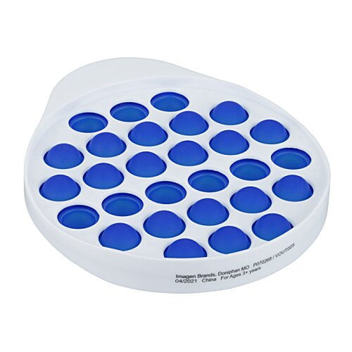 Additional Image 1 - a blue and white circle object