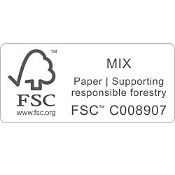 a white rectangular object with black text