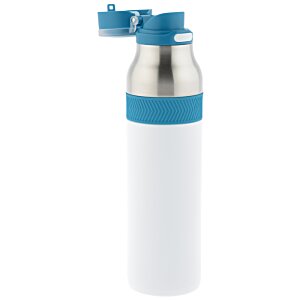 Additional Image 1 - a white and blue water bottle