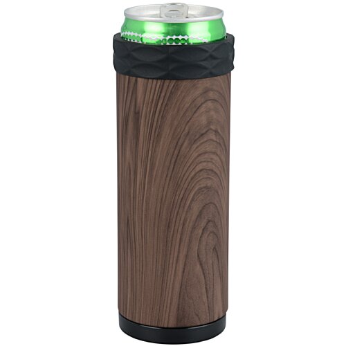 Additional Image 1 - a brown and black cylindrical container