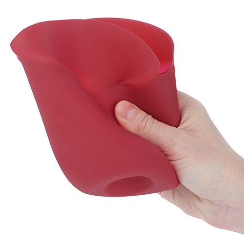 Additional Image 3 - a hand holding a red towel