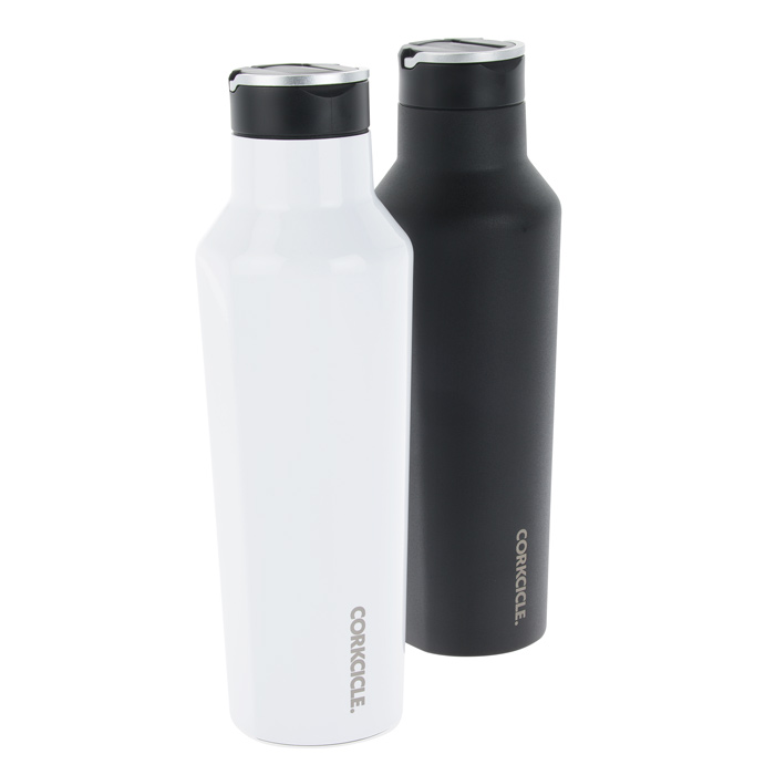 Corkcicle 25 oz Classic Canteen, Stainless Steel, Triple Insulated, Water  Bottle, Powder Blue, Screw off Top 