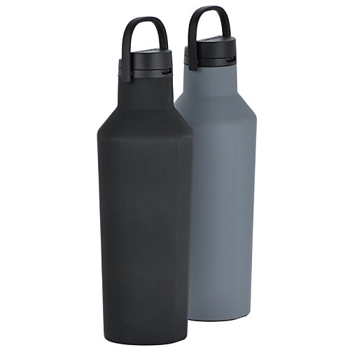 Additional Image 7 - a black and grey water bottles with Willis Tower in the background
