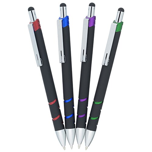 Additional Image 3 - a group of pens with different colored caps