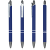 View Image 2 of 4 of Gemini Soft Touch Stylus Metal Pen