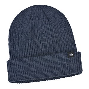 Additional Image 2 - a blue beanie with a button