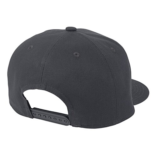 Additional Image 1 - a black hat with a hole in the back