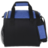 a black and blue bag