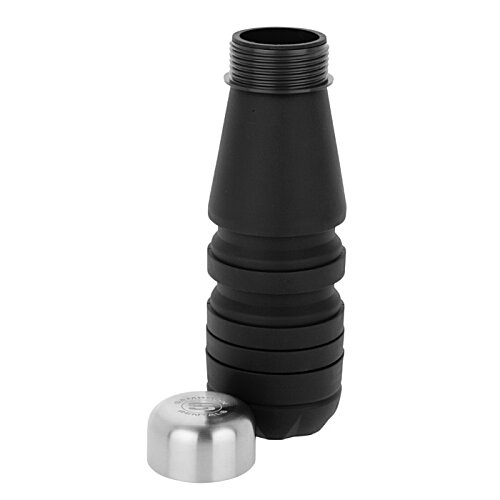 Additional Image 3 - a red plastic bottle with a silver cap
