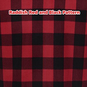 Additional Image 3 - a red and black plaid