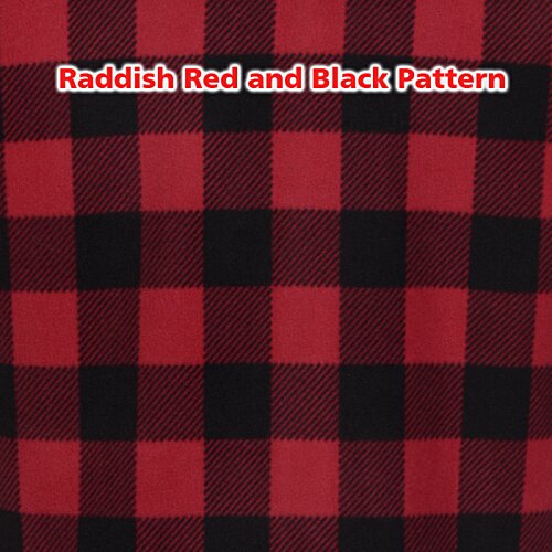 Additional Image 3 - a red and black plaid