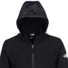 a person wearing a black jacket