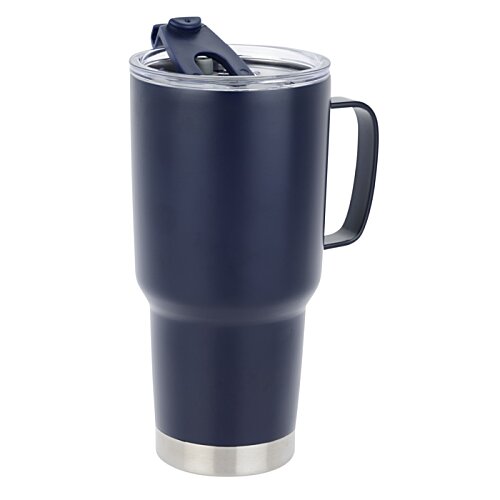 Additional Image 2 - a black and silver tumbler