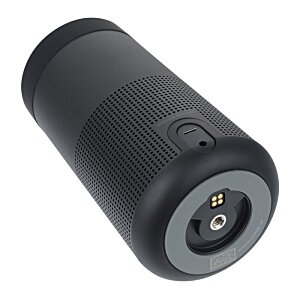 Additional Image 4 - a black cylindrical object with a round button