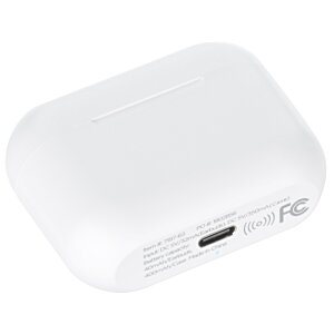 Additional Image 2 - a white square object with a black usb port