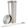 View Image 2 of 3 of Richland Vacuum Tumbler with Stainless Straw - 22 oz.