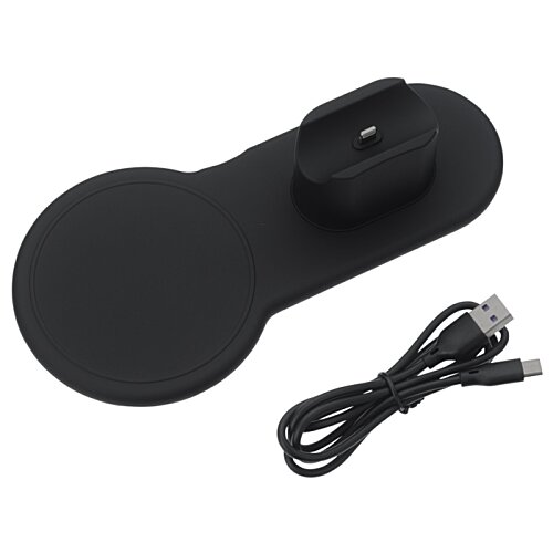 Additional Image 4 - a black pad with a black cover