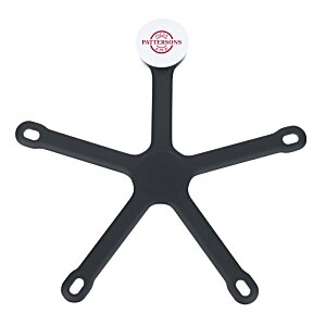 Additional Image 1 - a black and white star shaped object